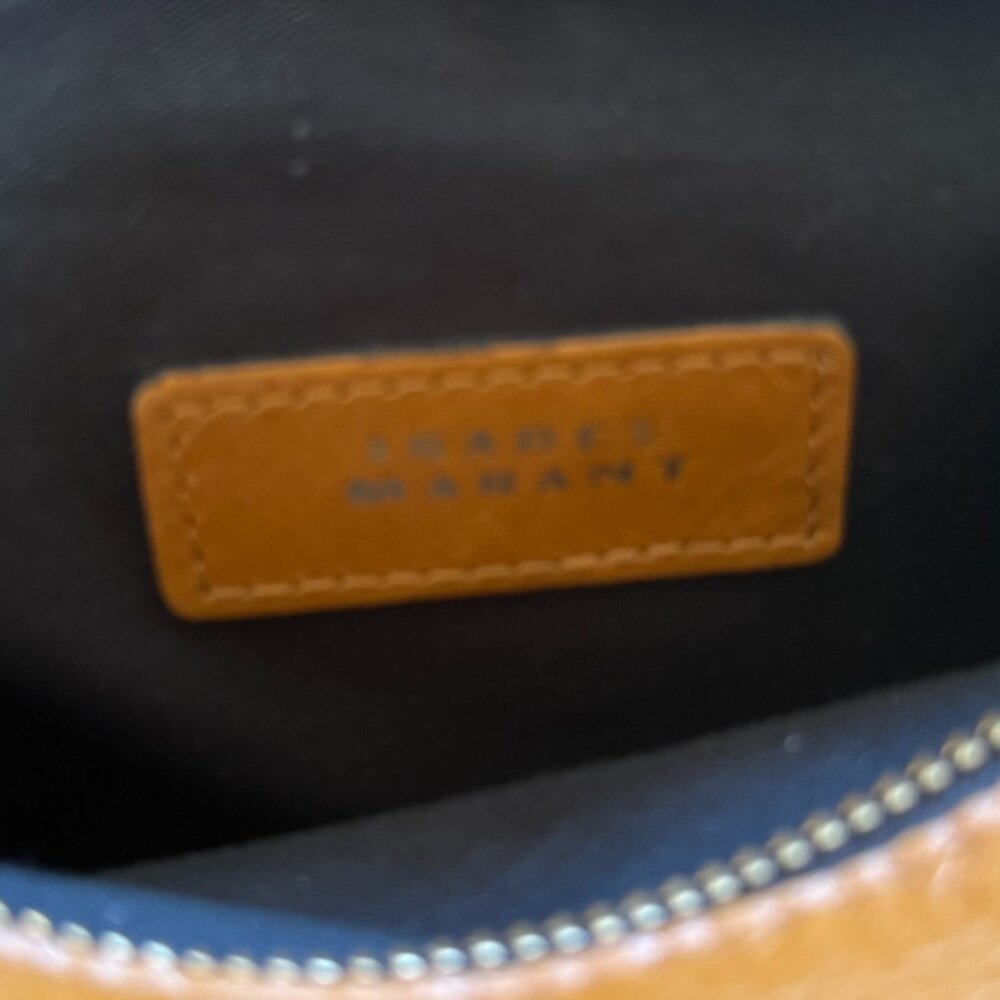 EUC Isabel Marant Wardy Camera Bag in Carmel brown - Picture 8 of 10